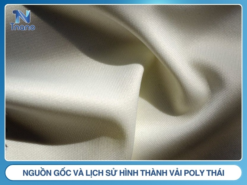 Vải Poly Thái là gì? Nguồn gốc ĐẶC ĐIỂM & phân loại Nguồn gốc và lịch sử hình thành vải Poly Thái