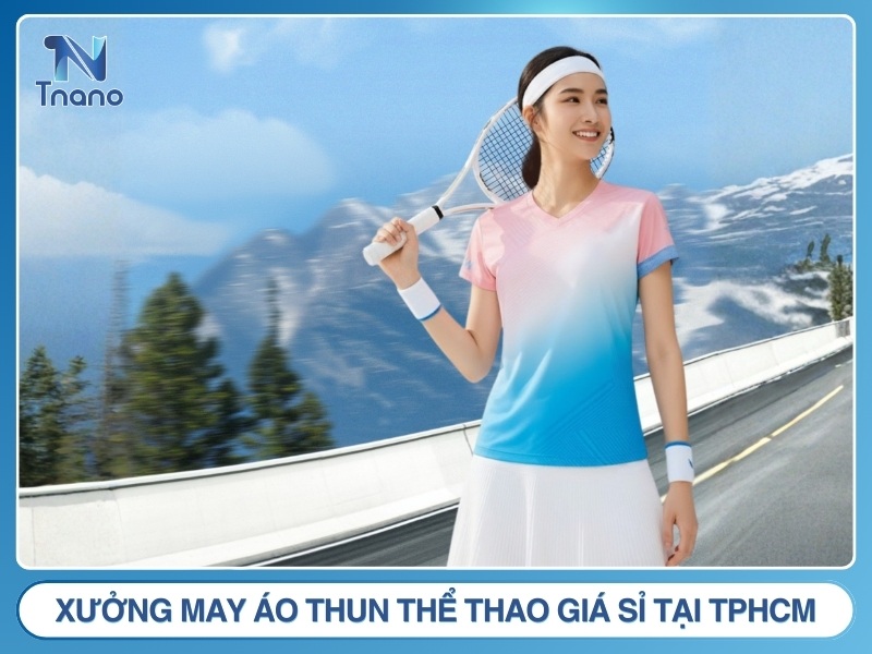 Xưởng may áo thun thể thao theo yêu cầu giá sỉ tại TPHCM