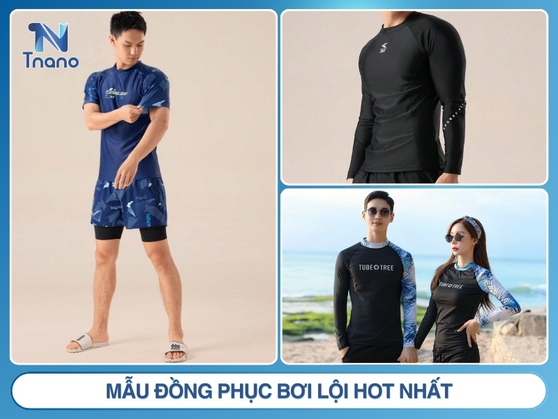 mẫu đồng phục bơi lội được ưa chuộng