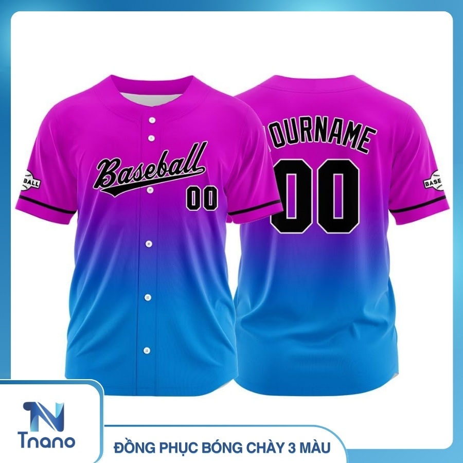 Đồng phục bóng chày 3 màu