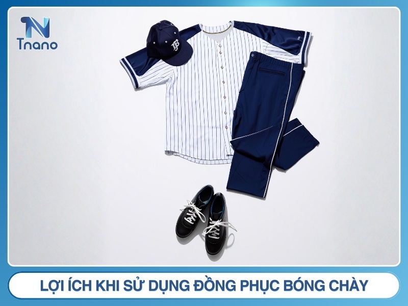 lợi ích khi sử dụng đồng phục bóng chày