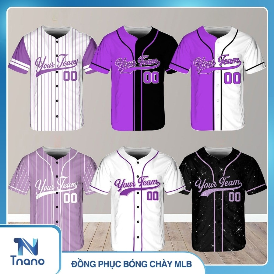 Đồng phục bóng chày phong cách MLB