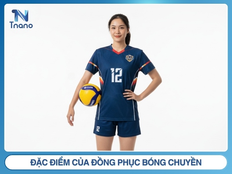 Đặc điểm của đồng phục bóng chuyền