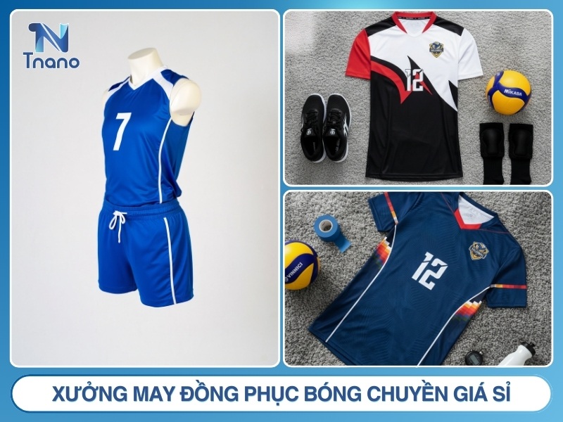 Xưởng may đồng phục bóng chuyền theo yêu cầu giá sỉ tại TPHCM