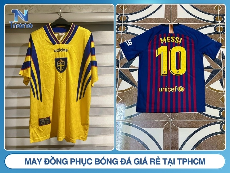 Xưởng may đồng phục bóng đá giá rẻ chất lượng tại TPHCM