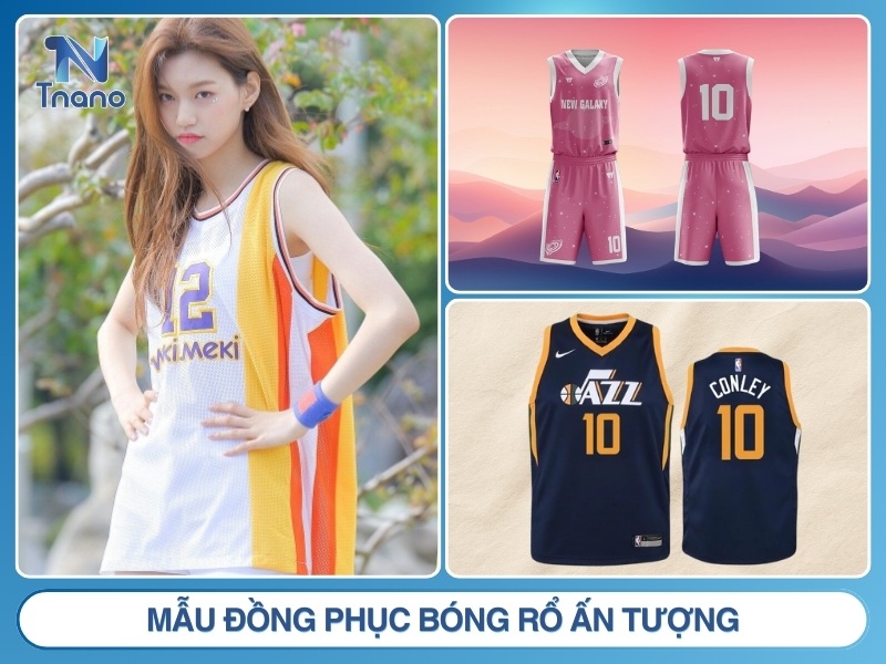mẫu đồng phục bóng rổ được yêu thích nhất