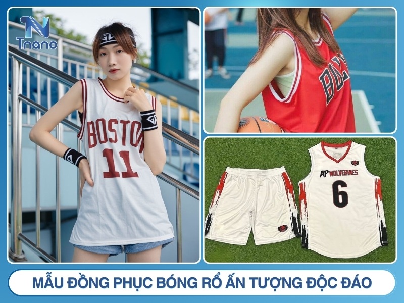mẫu đồng phục bóng rổ được yêu thích nhất
