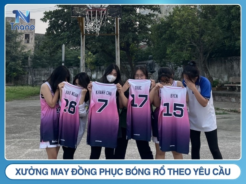 Xưởng may đồng phục bóng rổ theo yêu cầu giao nhanh tại TPHCM
