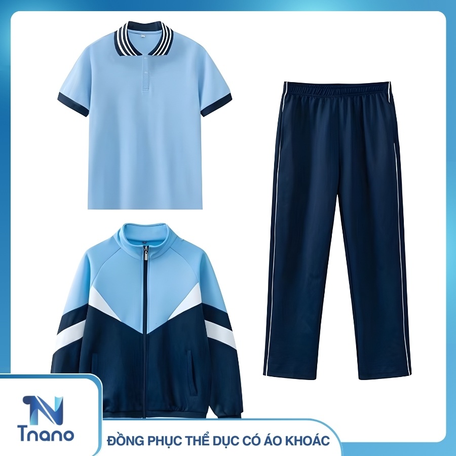 Đồng phục thể dục có áo khoác
