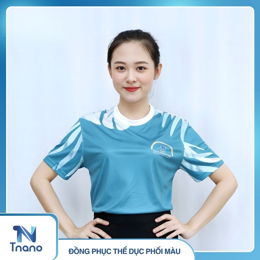 Đồng phục thể dục phối màu