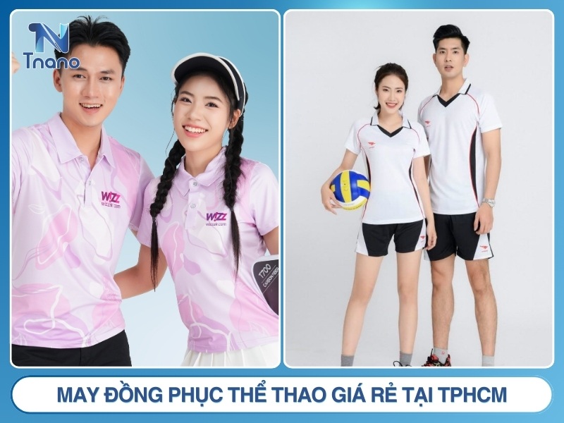 Cơ sở thiết kế đặt may đồng phục thể thao chất lượng giá rẻ tại TPHCM