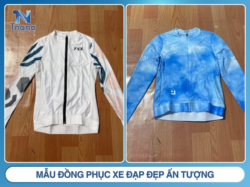 mẫu đồng phục xe đạp đẹp ấn tượng