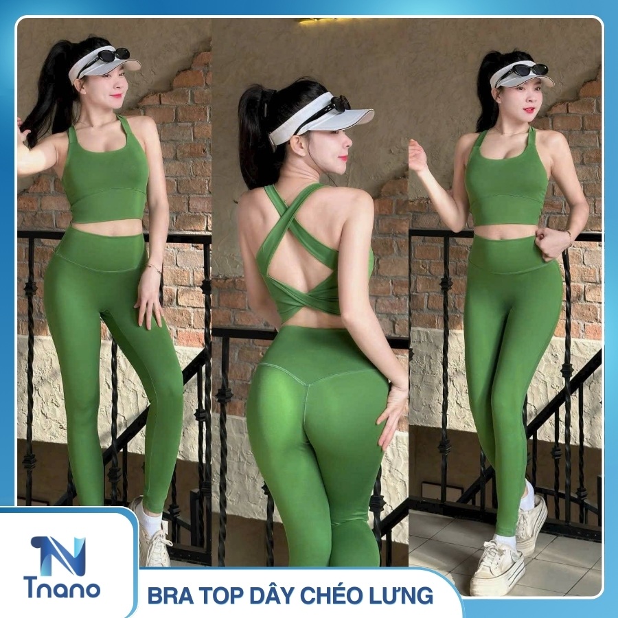 Bra top dây chéo lưng