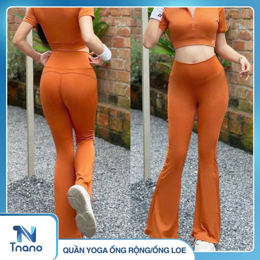 Quần yoga ống rộng/ống loe