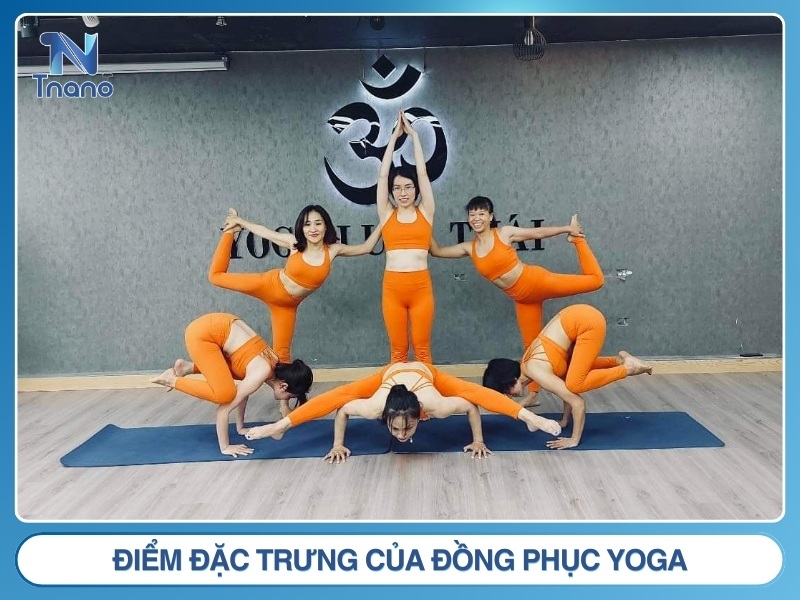 điểm đặc trưng của đồng phục yoga