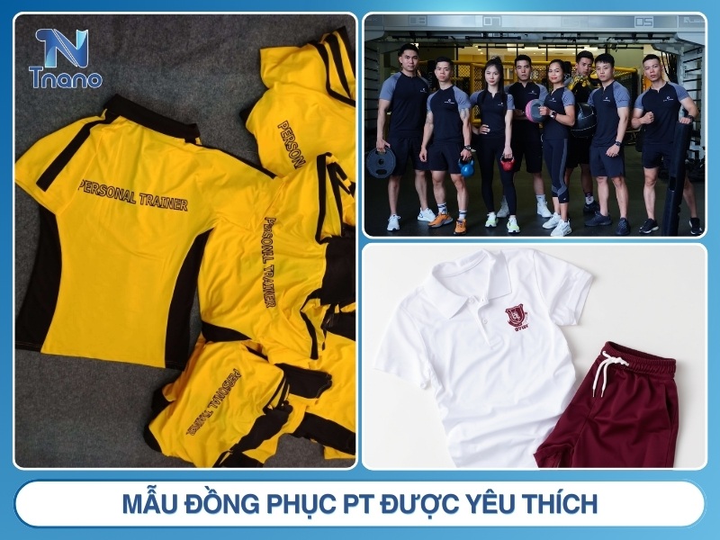 mẫu đồng phục PT được yêu THích