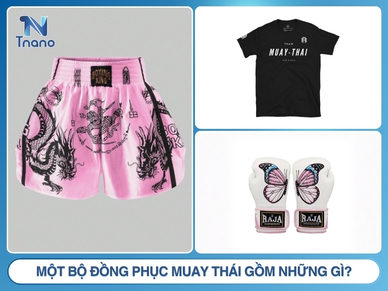 Một bộ đồng phục Muay Thái gồm những gì?