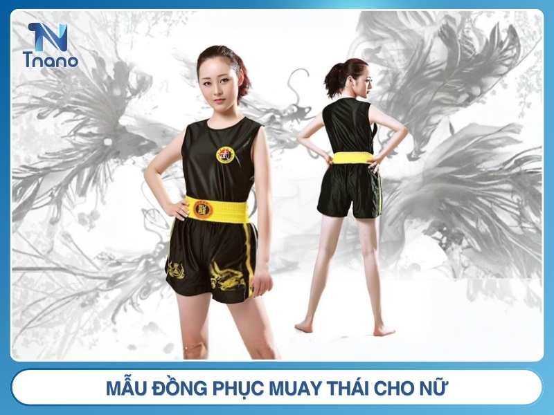 Mẫu đồng phục Muay Thái cho nữ