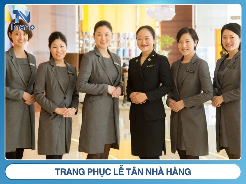 Trang phục lễ tân nhà hàng