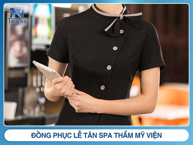 Đồng phục lễ tân spa thẩm mỹ viện