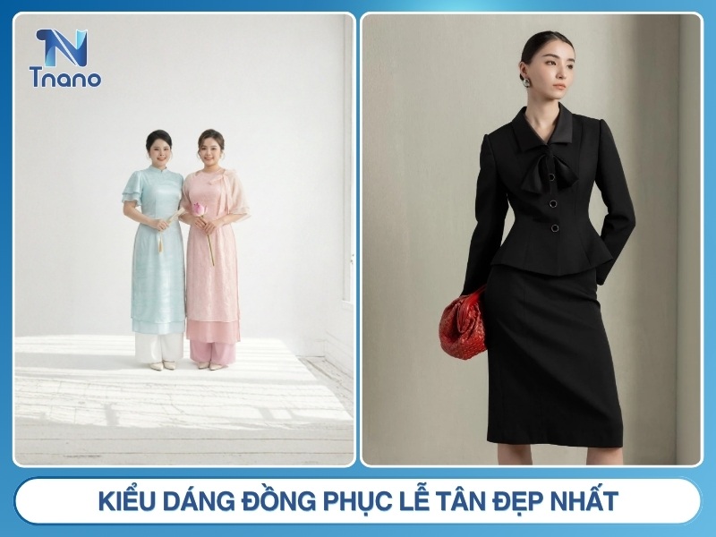 kiểu dáng đồng phục lễ tân đẹp nhất