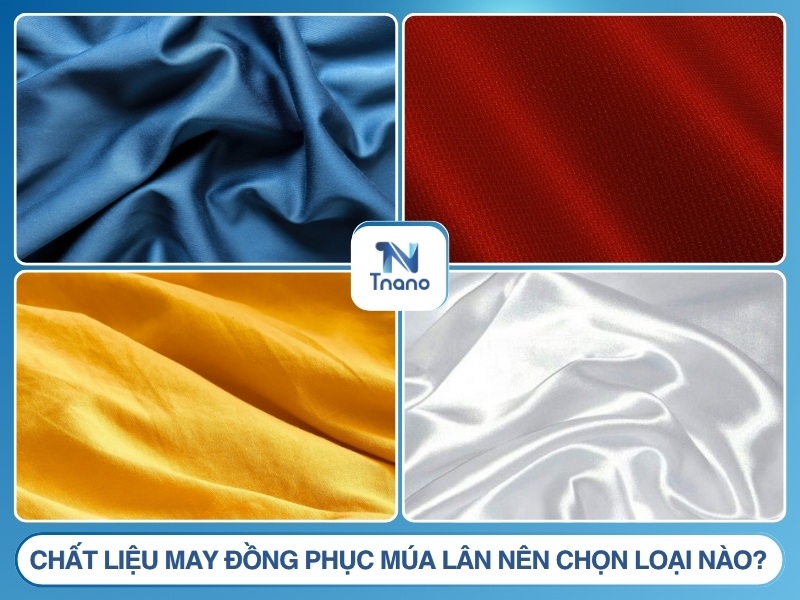 Chất liệu may đồng phục múa lân nên chọn loại nào?