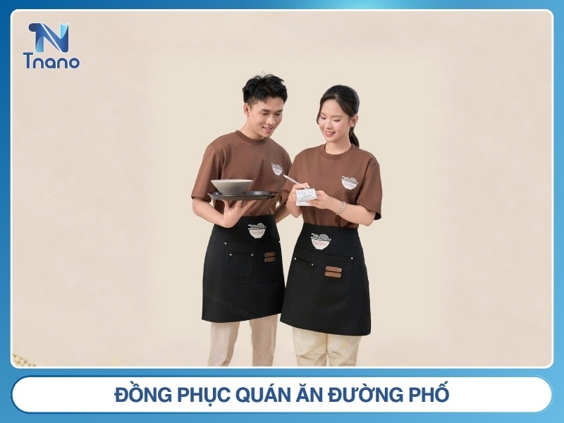 Đồng phục quán ăn đường phố