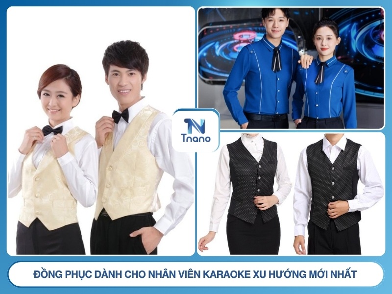 Top 10+ mẫu đồng phục dành cho nhân viên karaoke đẹp hiện đại