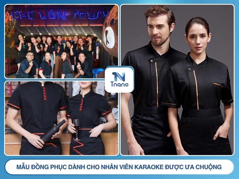 Top 10+ mẫu đồng phục dành cho nhân viên karaoke đẹp hiện đại