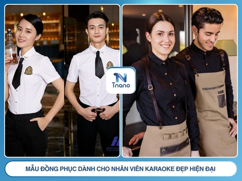 Top 10+ mẫu đồng phục dành cho nhân viên karaoke đẹp hiện đại