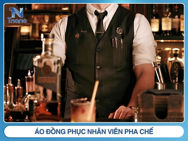 Áo đồng phục nhân viên pha chế