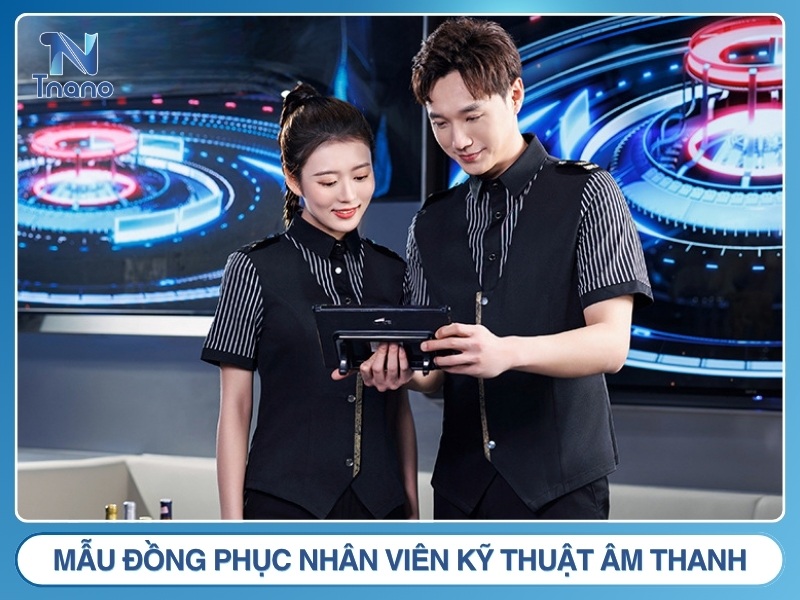 Mẫu đồng phục nhân viên kỹ thuật âm thanh