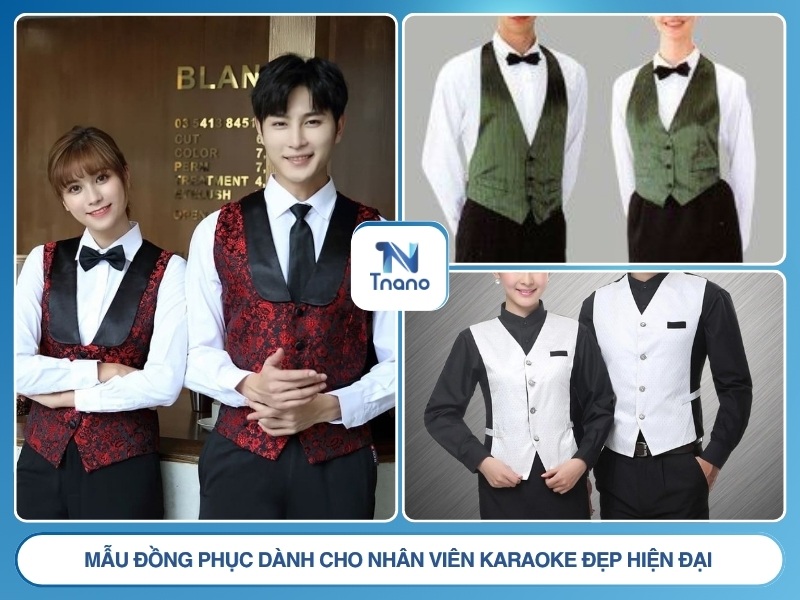 Top 10+ mẫu đồng phục dành cho nhân viên karaoke đẹp hiện đại