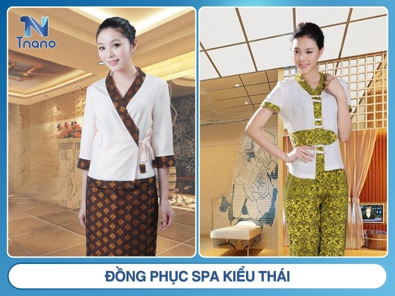 Đồng phục spa kiểu Thái