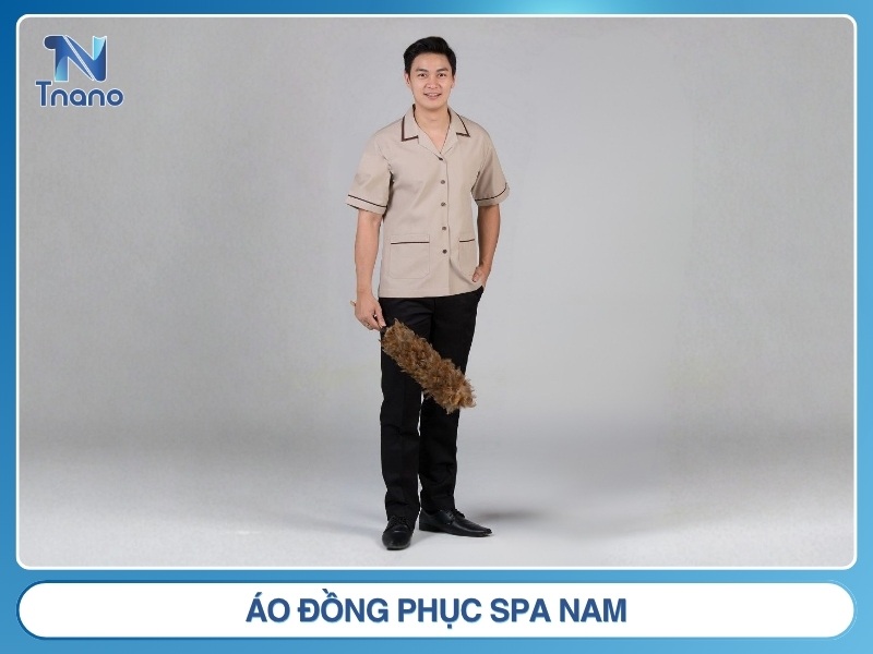 Áo đồng phục spa nam