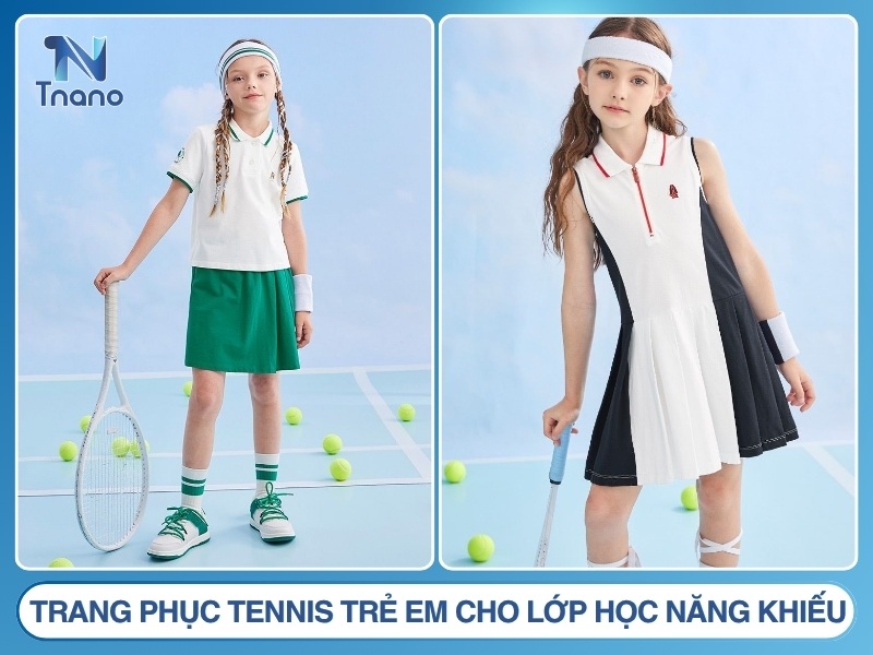 Trang phục tennis trẻ em cho lớp học năng khiếu