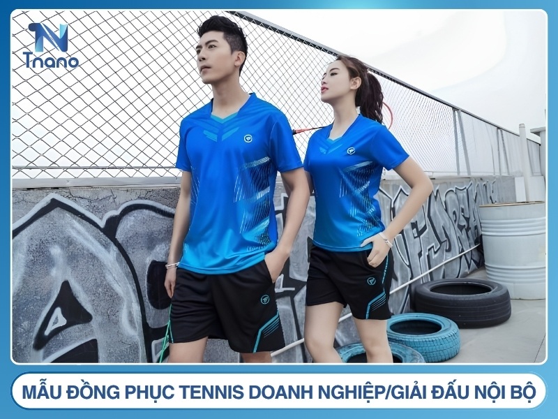 Mẫu đồng phục tennis doanh nghiệp/giải đấu nội bộ