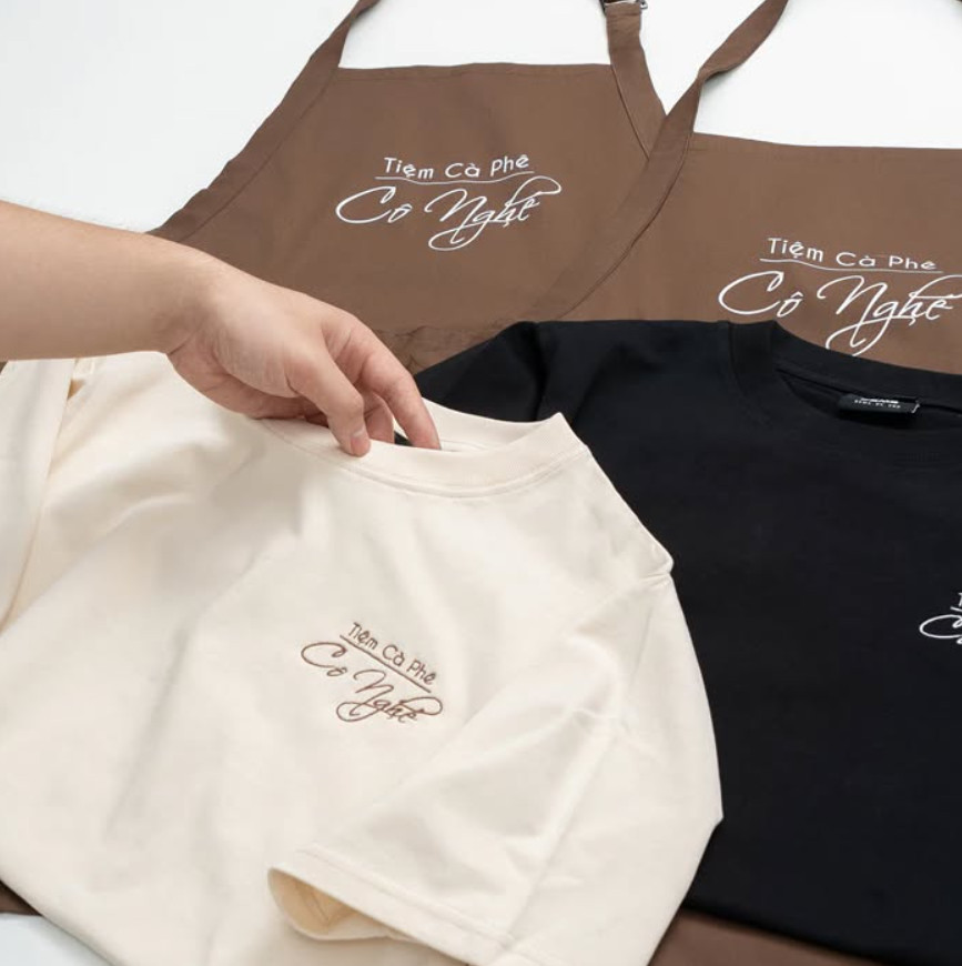 Áo thun Đồng phục quán cafe giảng (sao chép)