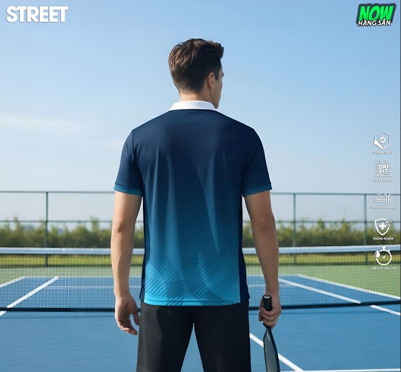 Áo polo pickleball thiết kế riêng – khẳng Định Đẳng cấp Độc bản