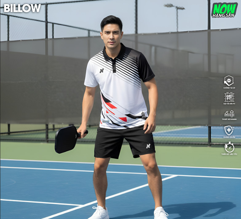 Áo pickleball nữ in logo – tinh tế, sắc nét, khẳng Định bản sắc clb (sao chép)