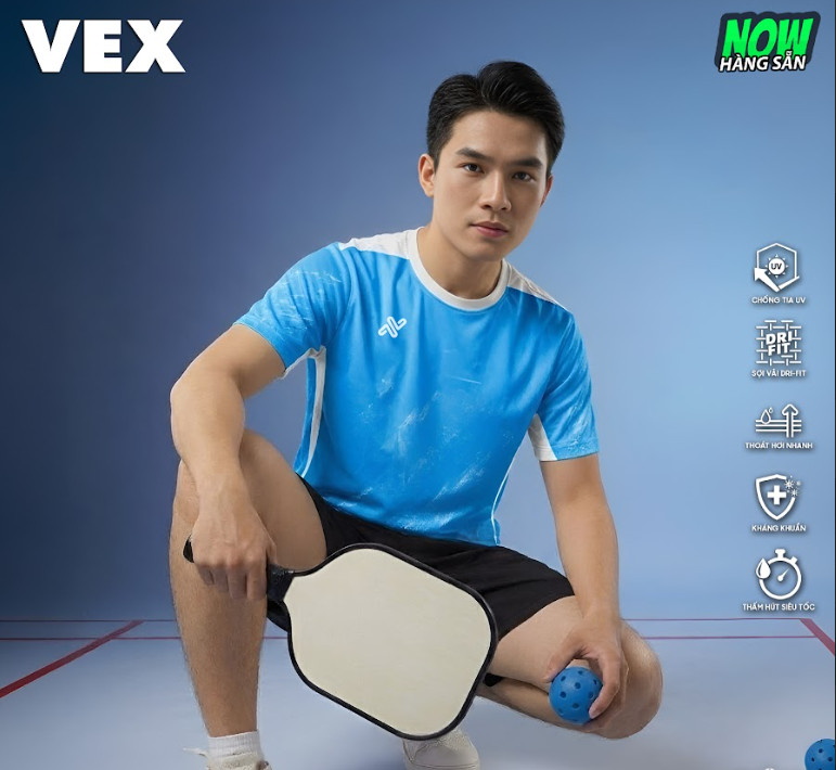 Áo pickleball thời trang – "mix & match" Đẳng cấp, năng Động trên mọi sân tập