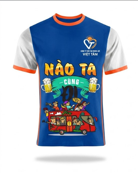 Áo teambuilding công ty cơ khí hưng thịnh