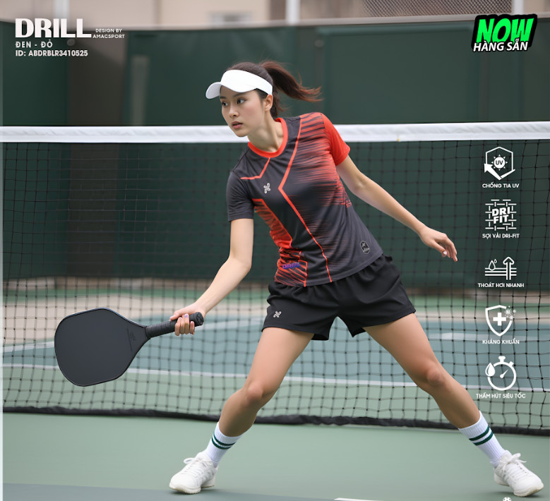 Áo thể thao pickleball nữ – năng Động, tôn dáng, chinh phục mọi sân Đấu (sao chép)