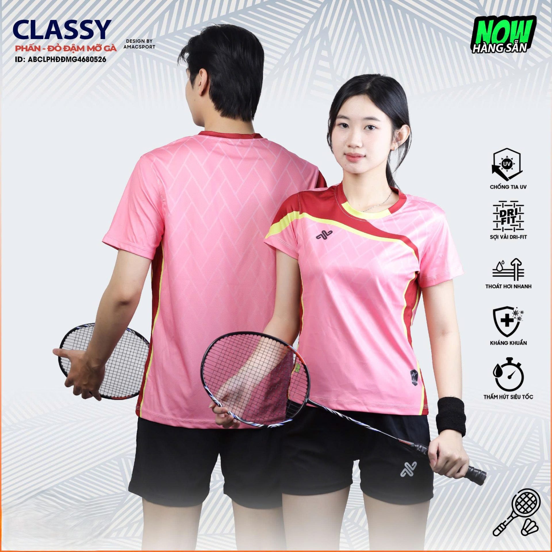 đồng phục cầu lông