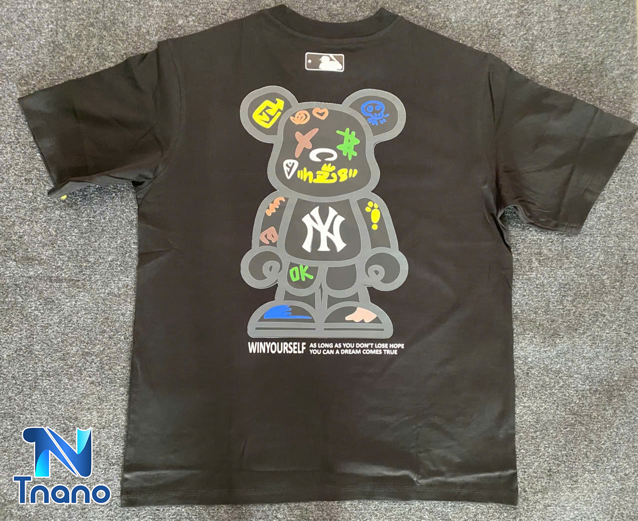 Xưởng đặt may Áo Thun Đồng Phục Cao Cấp Giá Rẻ TPHCM áo thun mlb form rộng tay lỡ