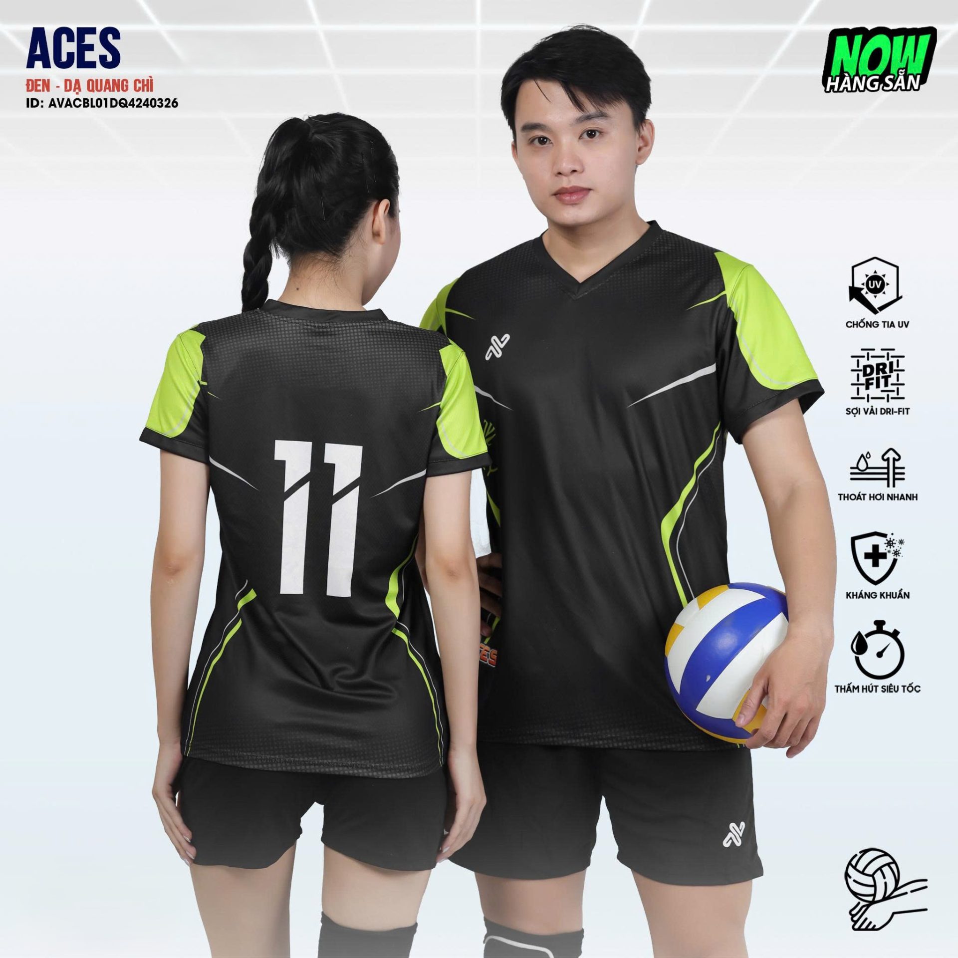 đồng phục bóng chuyền