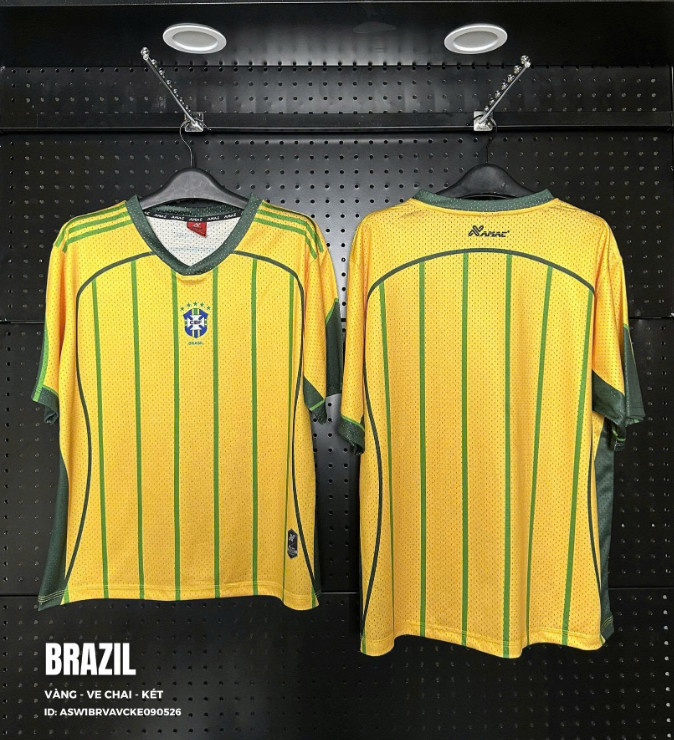 Áo lớp bóng chày Vibe tuyển Brazil
