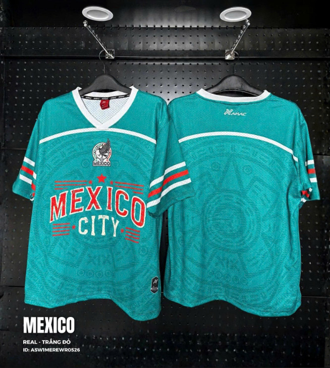 Áo lớp bóng chày Vibe tuyển Mexico