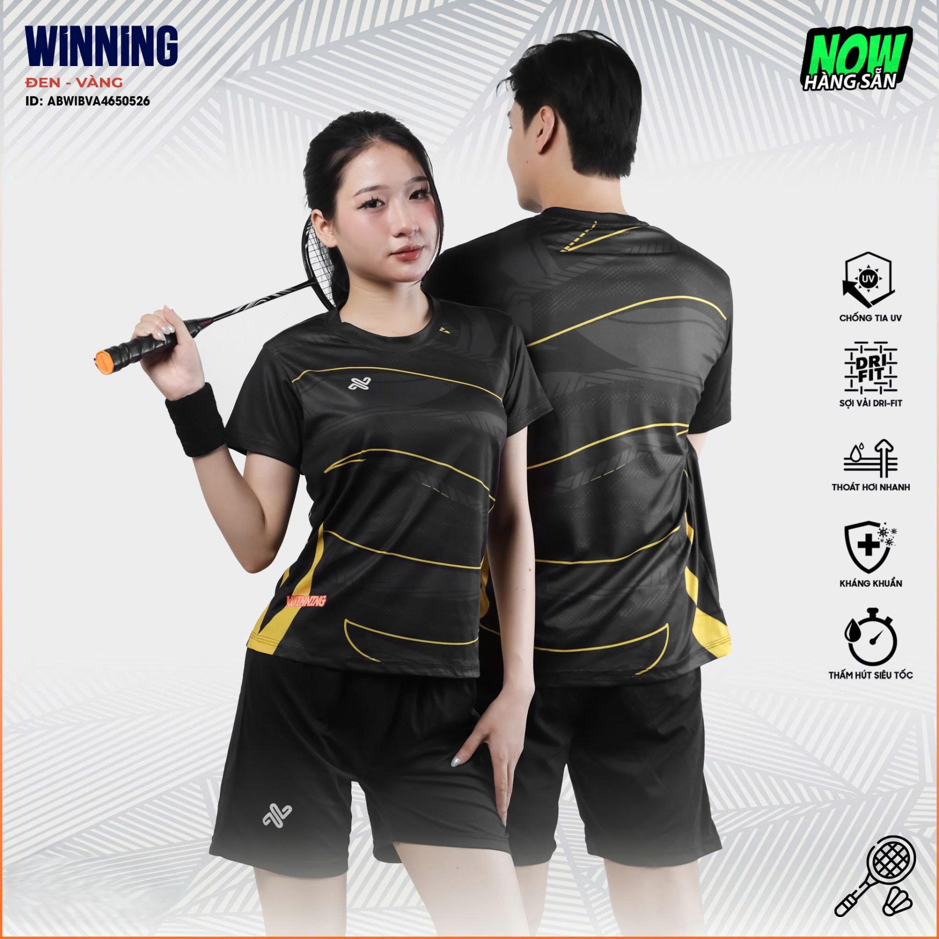 đồng phục cầu lông