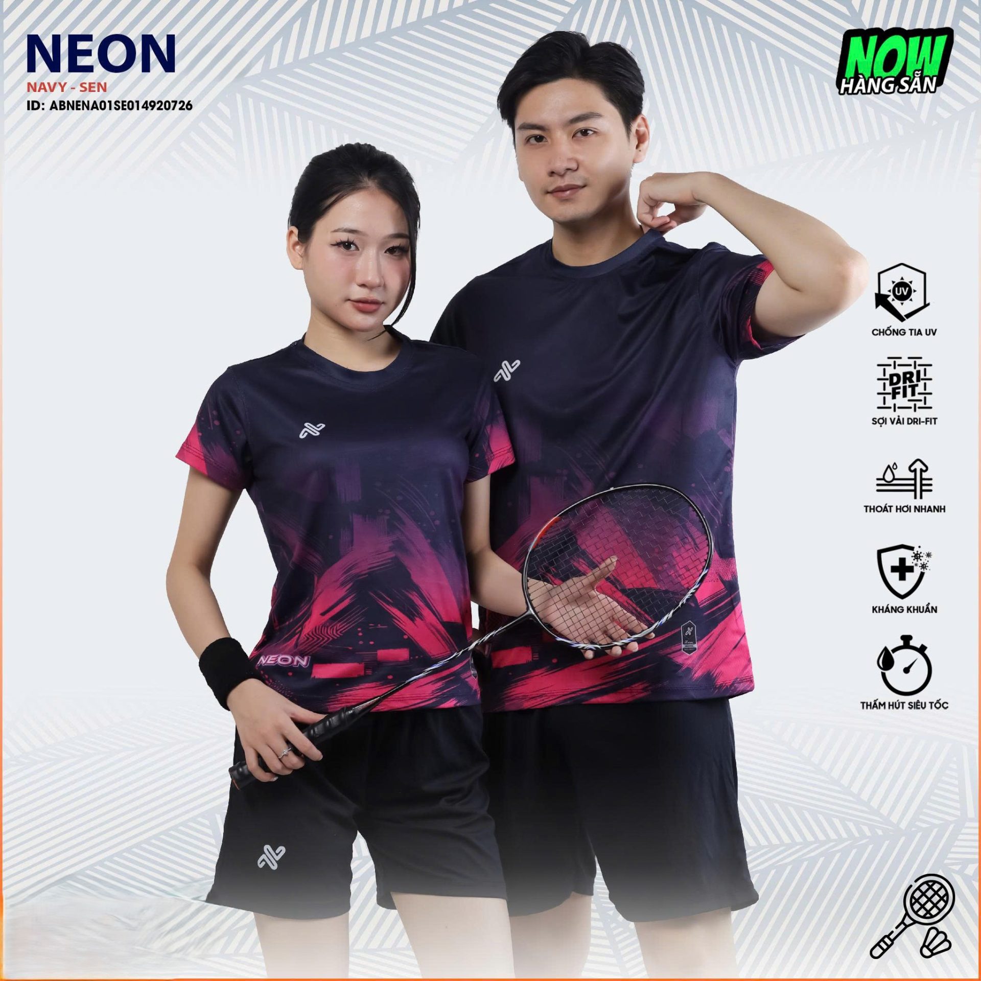 đồng phục cầu lông